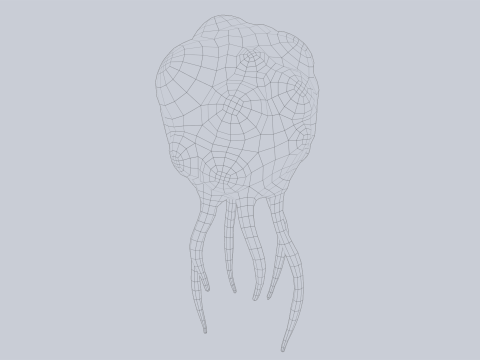 Levitating creature 3D Модель