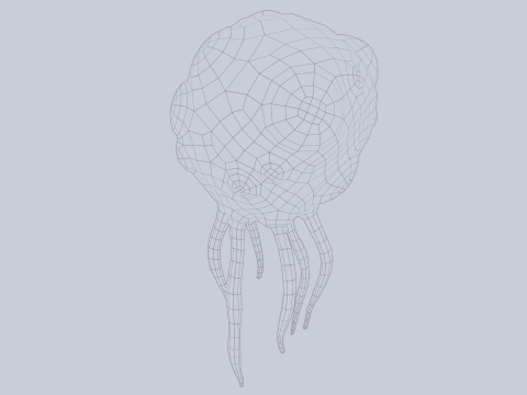 Levitating creature 3D Модель