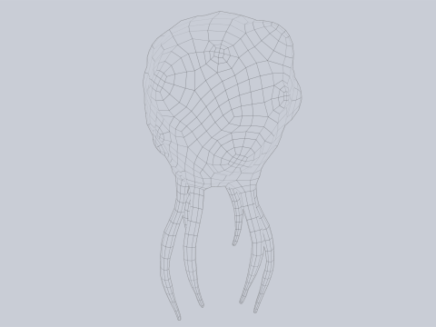 Levitating creature 3D Модель