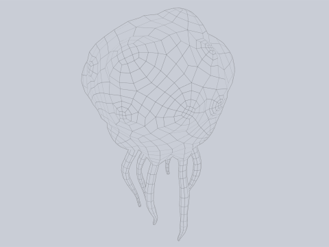 Levitating creature 3D Модель