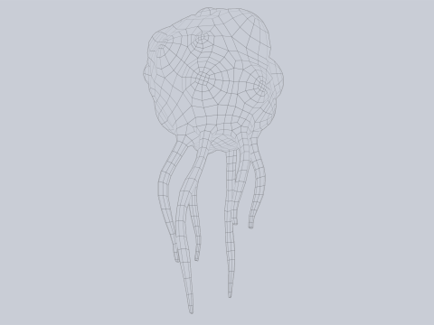 Levitating creature 3D Модель