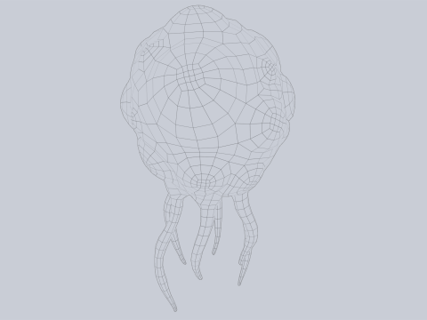 Levitating creature 3D Модель
