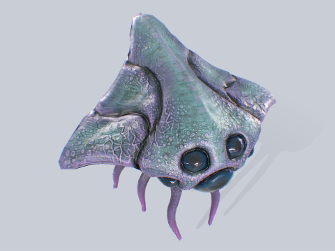 Levitating creature Modelo 3D