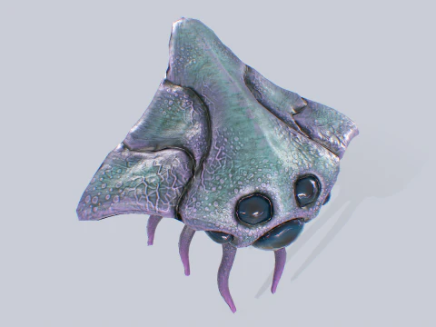 悬浮生物 3D 模型