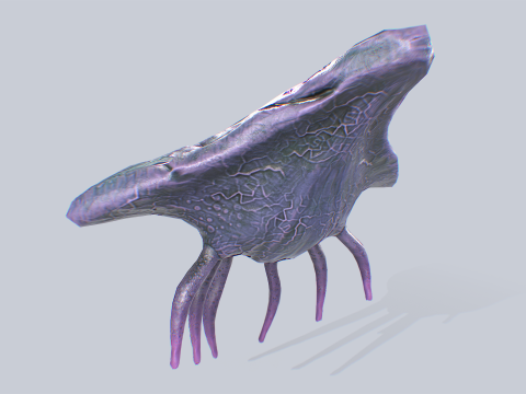 Levitating creature Modelo 3D