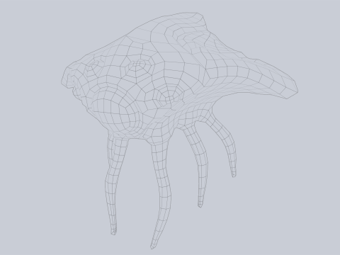Levitating creature Modelo 3D