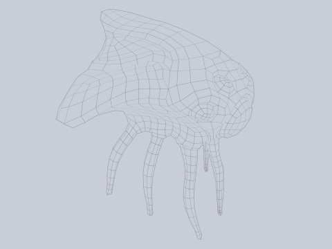 Levitating creature Modelo 3D