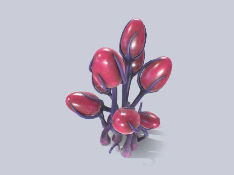 Alien plant 3D Model