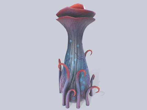 Alien plant 3D Model
