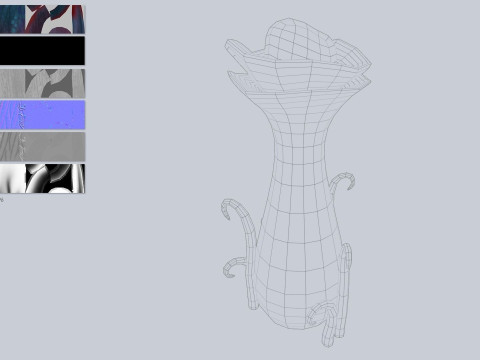 Alien plant 3D 모델