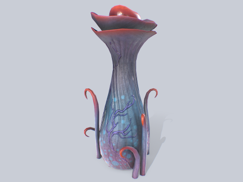 Alien plant 3D 모델