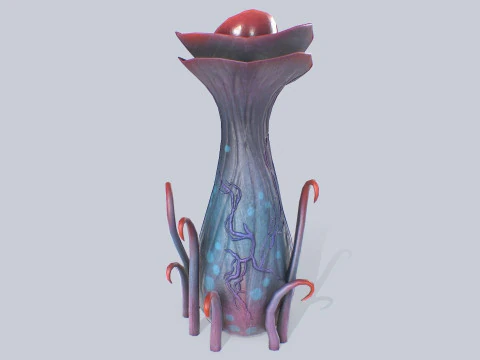 Alien plant 3D Model