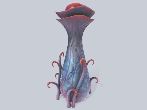 Alien plant 3D 모델
