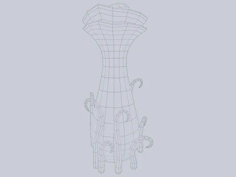 Alien plant 3D Model
