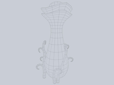Alien plant 3D 모델