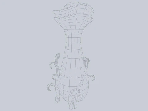 Alien plant 3D Model