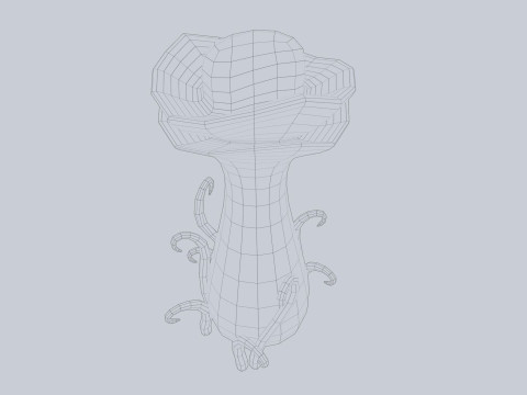 Alien plant 3D 모델