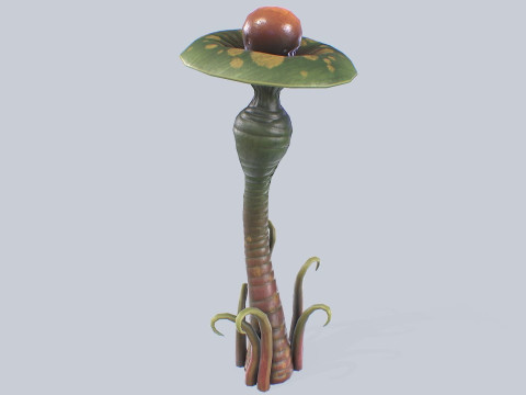 Alien plant 3Dモデル