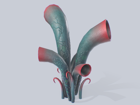 Alien plant 3D Model
