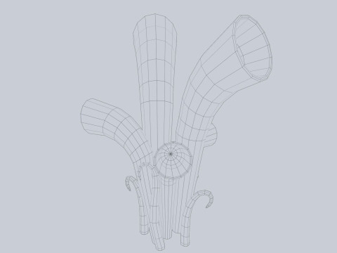 Alien plant 3D Model