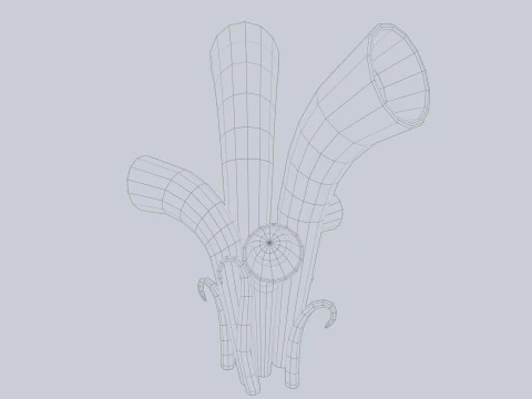 Alien plant 3D Model