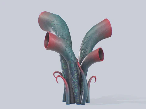 Alien plant 3D Model