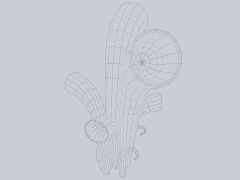 Alien plant 3D Model