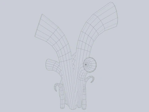 Alien plant 3D Model