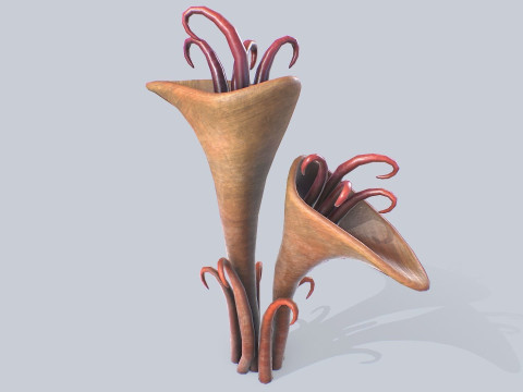 Alien plant 3D Model