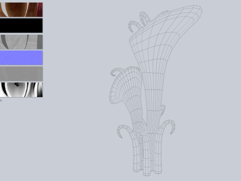 Alien plant 3Dモデル