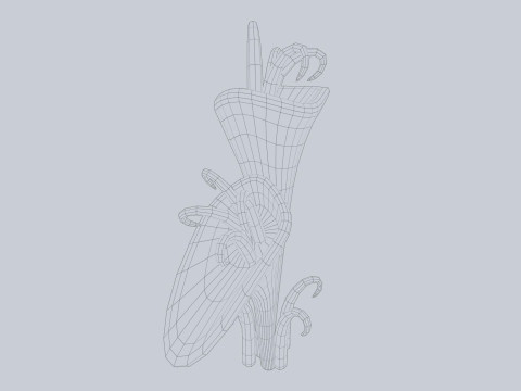 Alien plant 3Dモデル