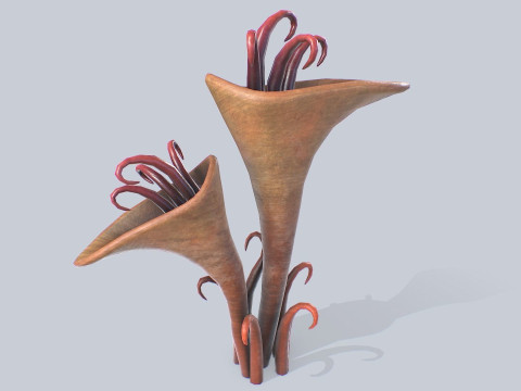 Alien plant 3Dモデル