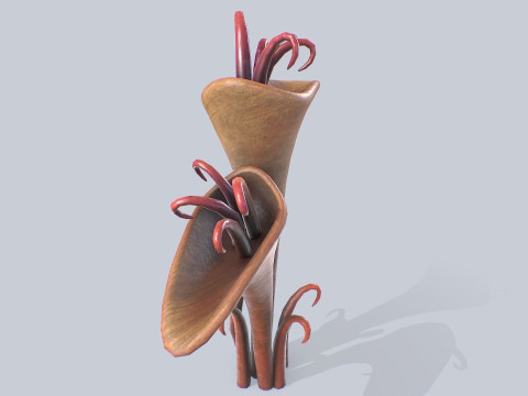 Alien plant 3Dモデル