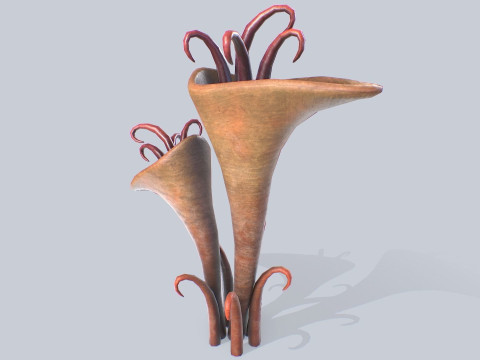 Alien plant 3Dモデル