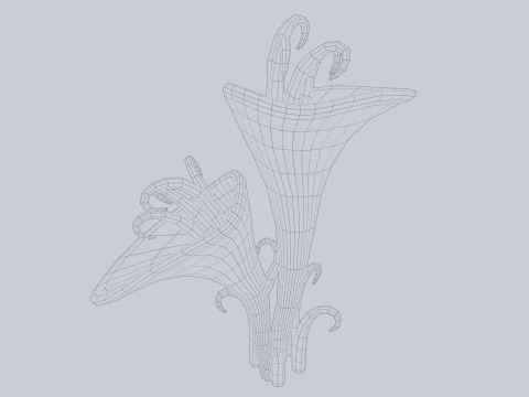 Alien plant 3D Model