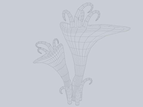 Alien plant 3Dモデル