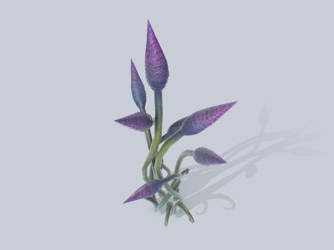 Alien plant 3D 모델