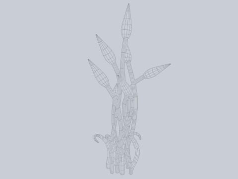 Alien plant 3D 모델