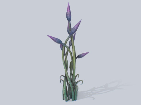 Alien plant 3D 모델