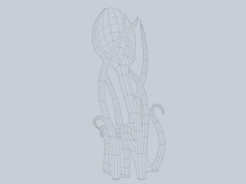 Alien plant 3D Модель
