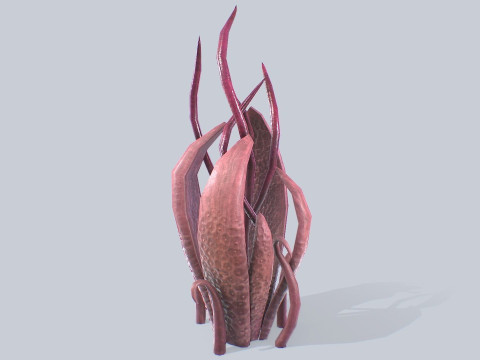Alien plant 3D Model