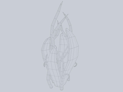 Alien plant 3D Model