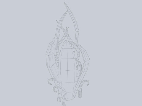 Alien plant 3D Model