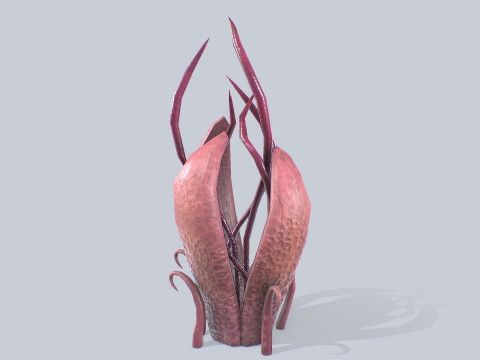 Alien plant 3D Model