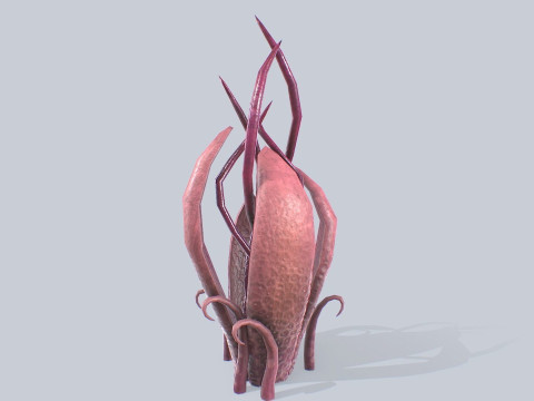 Alien plant 3D Model
