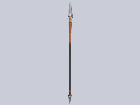 Draconic spear 3D Model