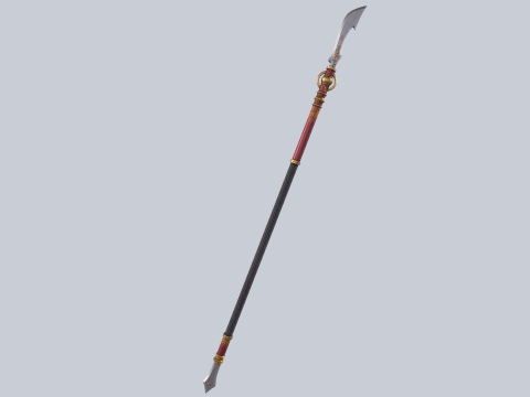 Draconic spear 3D मॉडल