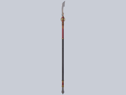 Draconic spear 3D मॉडल
