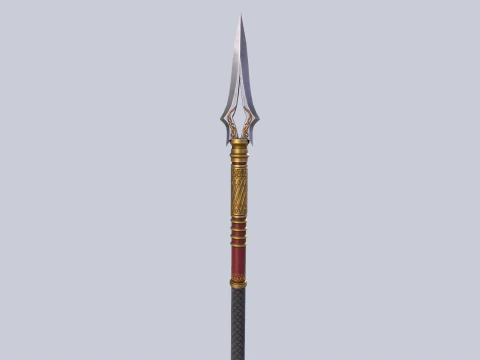 Draconic spear 3D Model