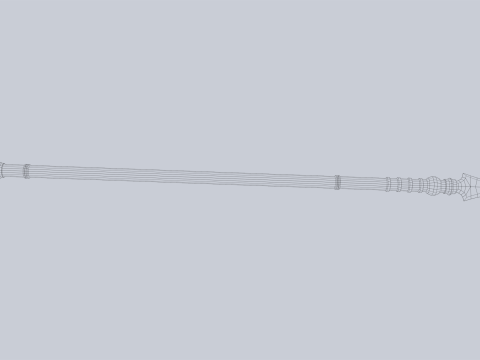 Draconic spear Modello 3D